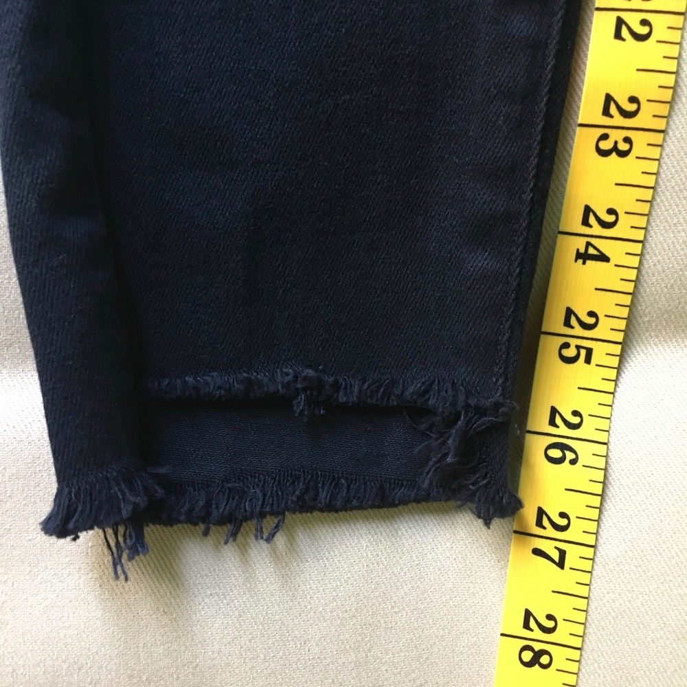 SOLD Paige Verdugo Ankle Uneven Hem Vint Black 24 - Picture 7 of 8
